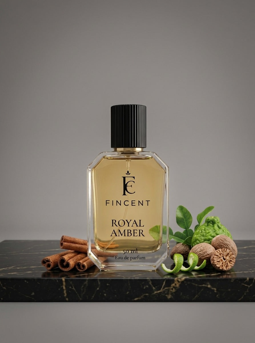 Royal Amber | 50ml | Luxury Inspired Unisex Perfume | FINCENT Pakistan