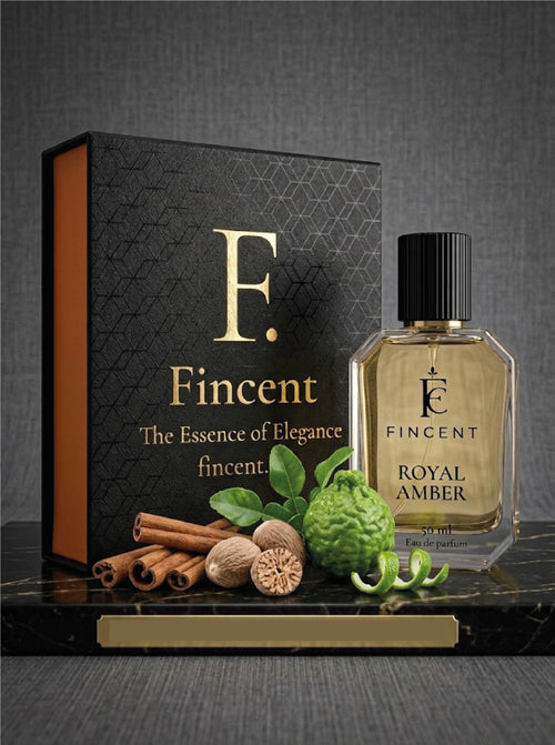 Royal Amber | 50ml | Luxury Inspired Unisex Perfume | FINCENT Pakistan