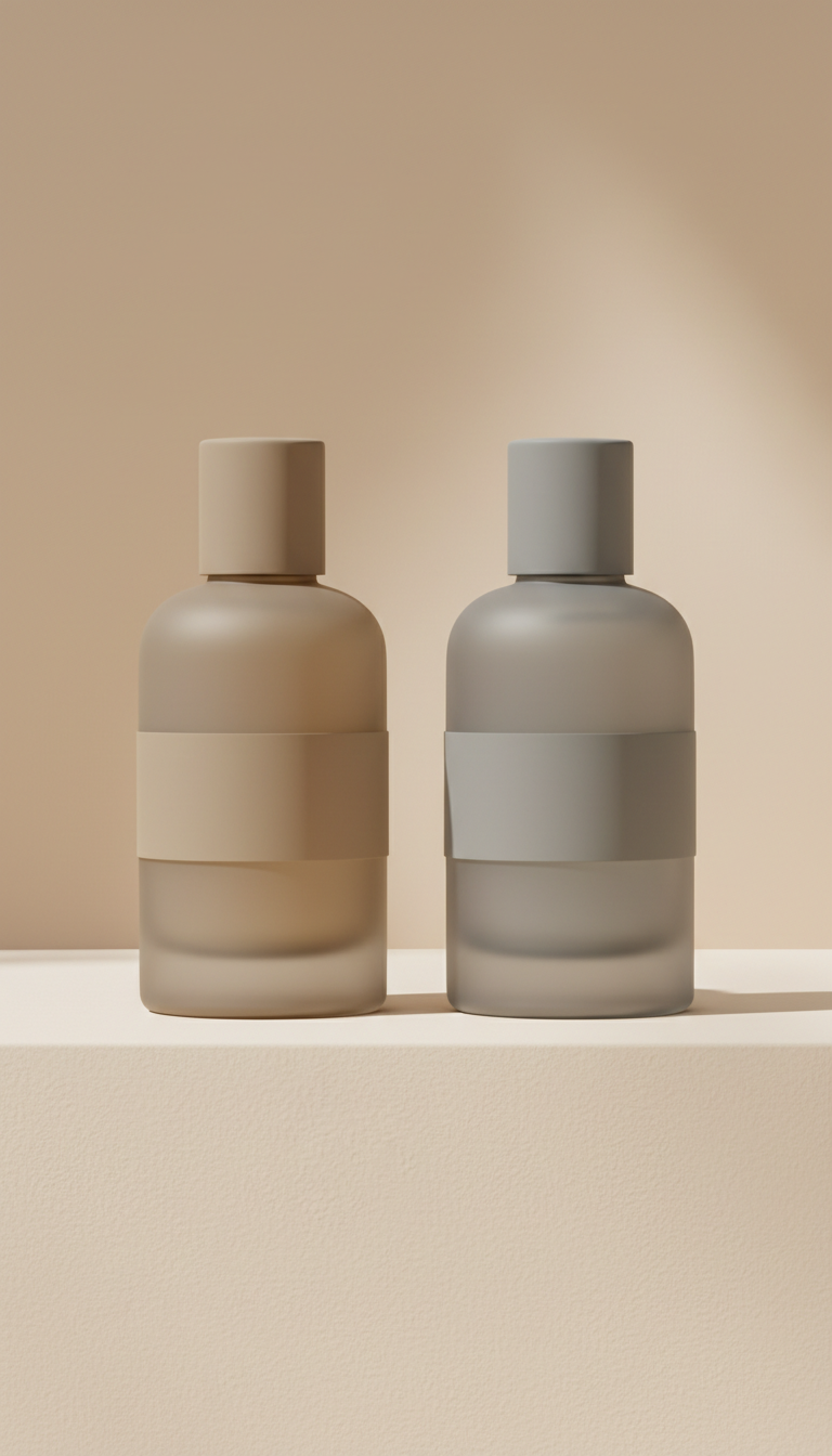 Unisex Fragrance Soft-Touch Matte Bottle